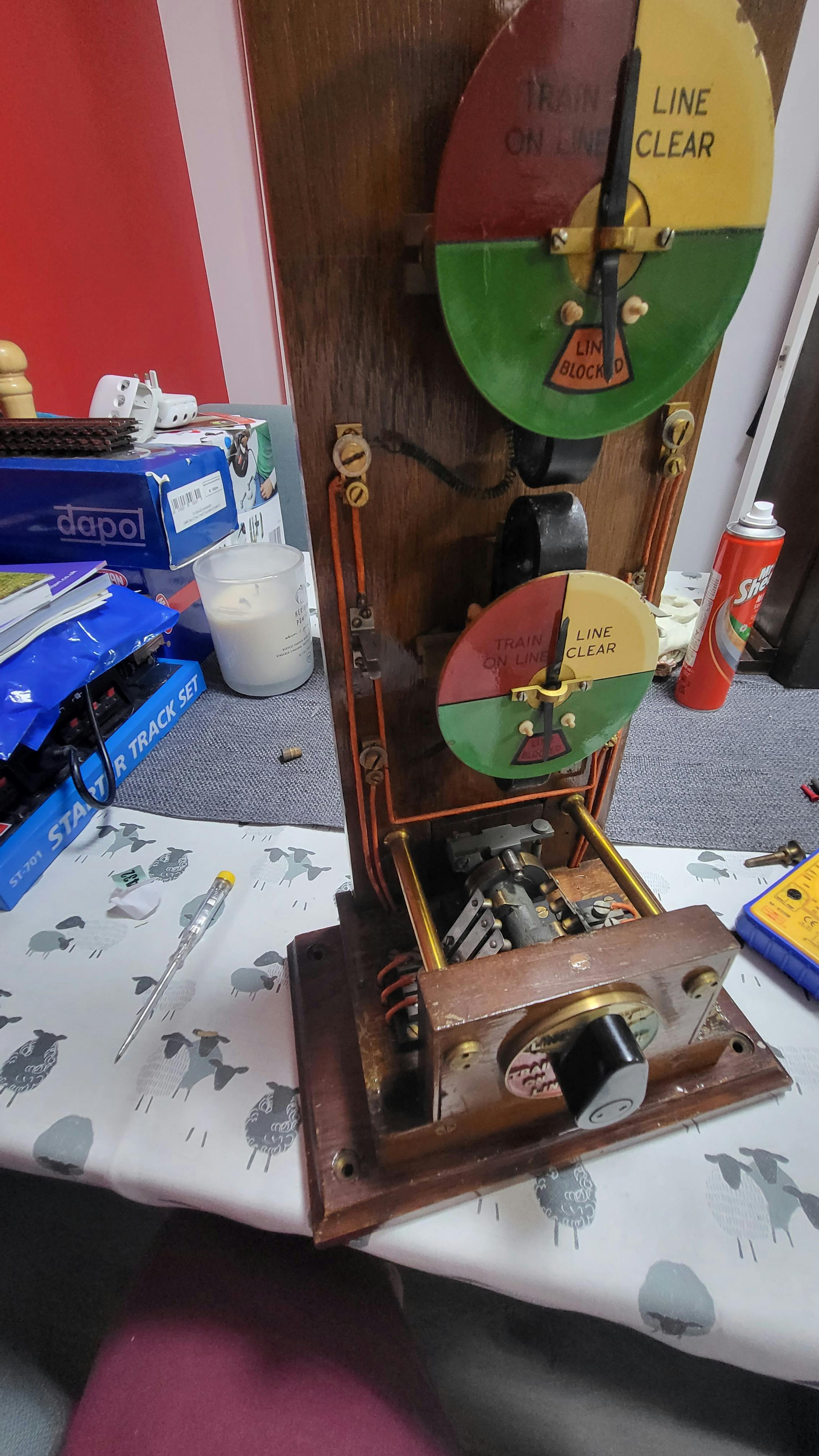 Wiring LNER block instrument – The Signal Box
